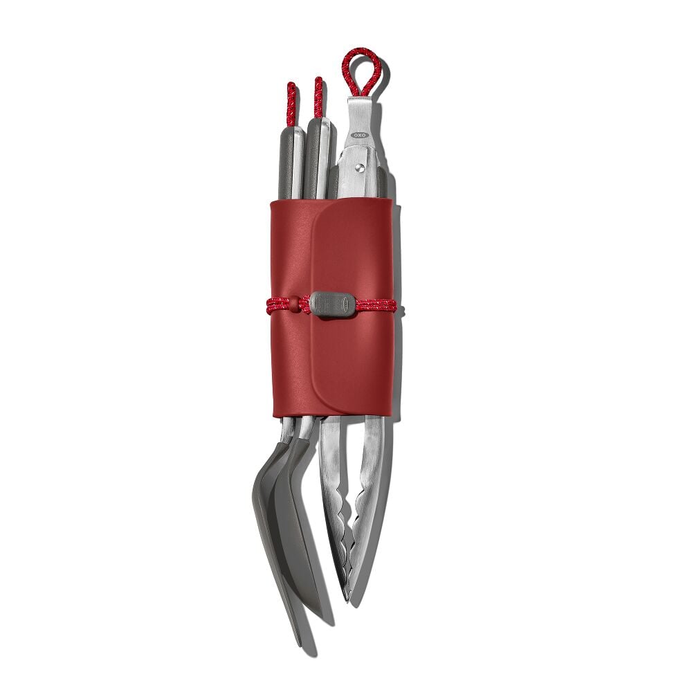 OXO Outdoor 4 -Piece Camp Stove Cooking Set R0
