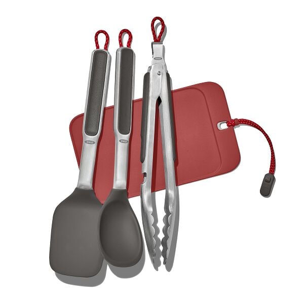 OXO Outdoor 4 -Piece Camp Stove Cooking Set R0