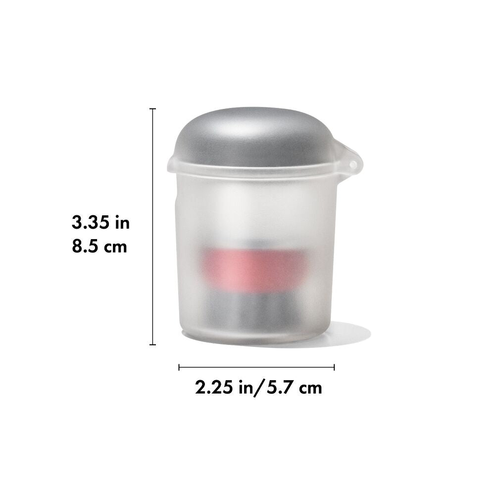 Outdoor Soap Dispensing Dish Brush with Storage Case J8