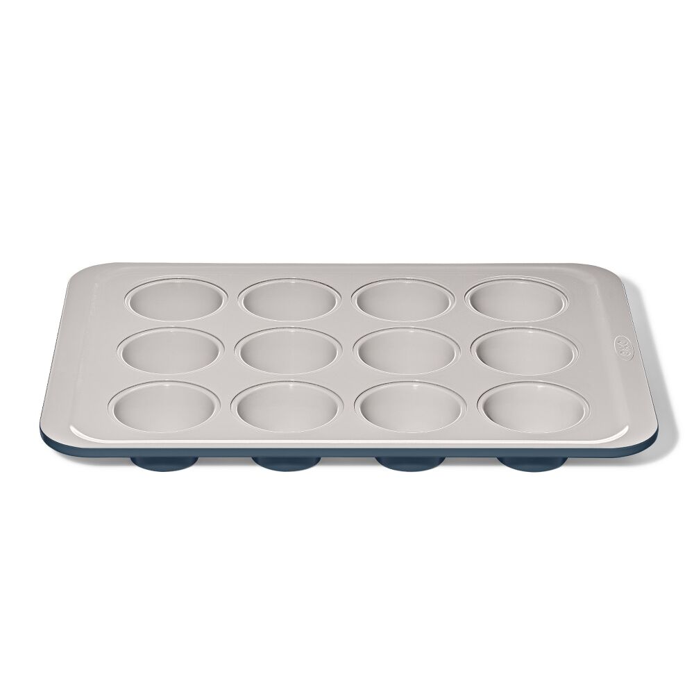 Non-Stick Pro Ceramic Coated Metal Bakeware 12 Cup Muffin Pan K2