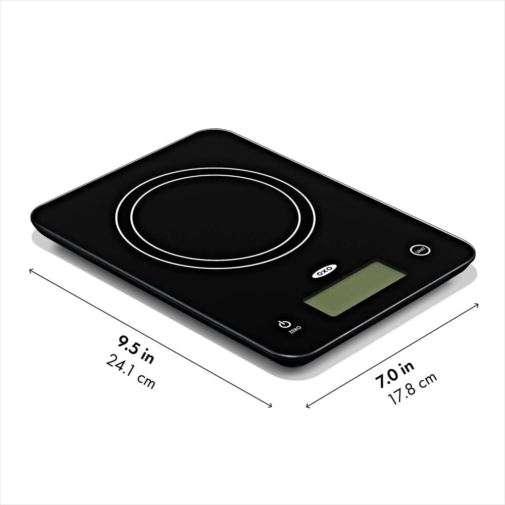 OXO Good Grips 22 lb Everyday Glass Food Scale K8