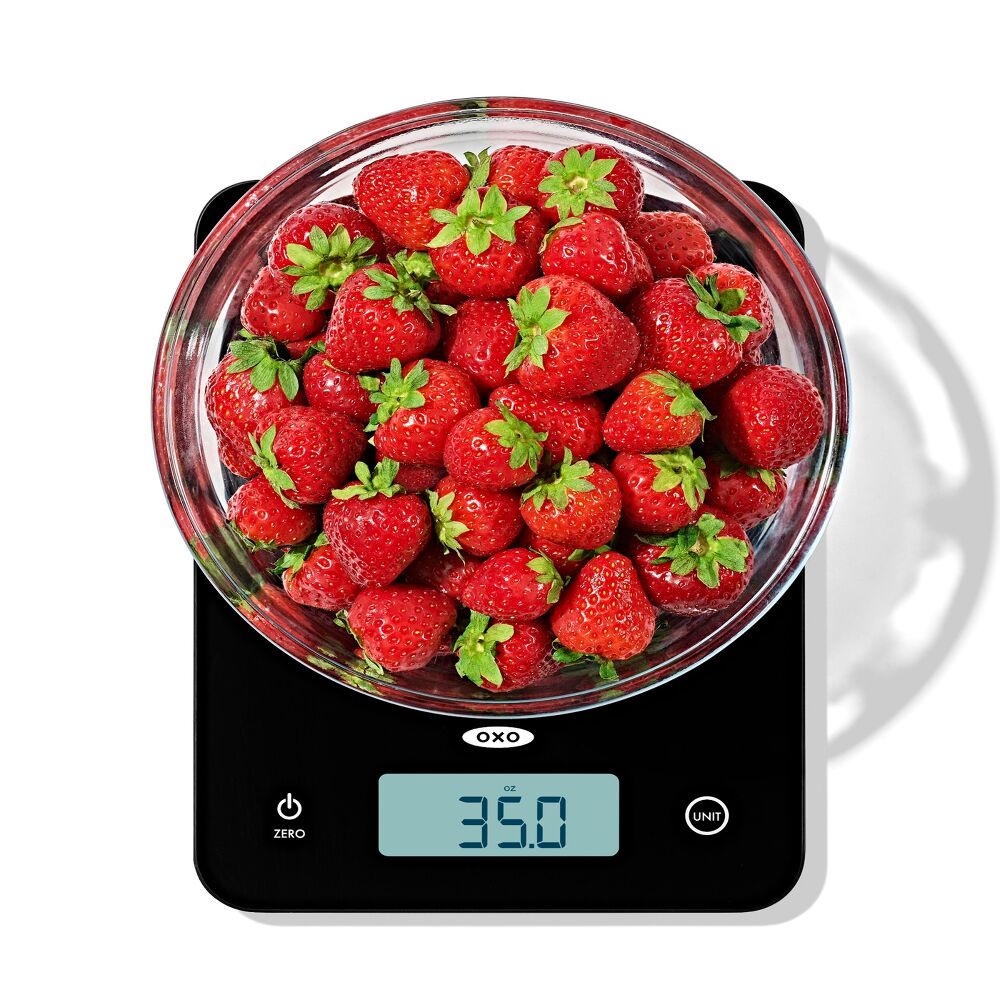 OXO Good Grips 22 lb Everyday Glass Food Scale K8