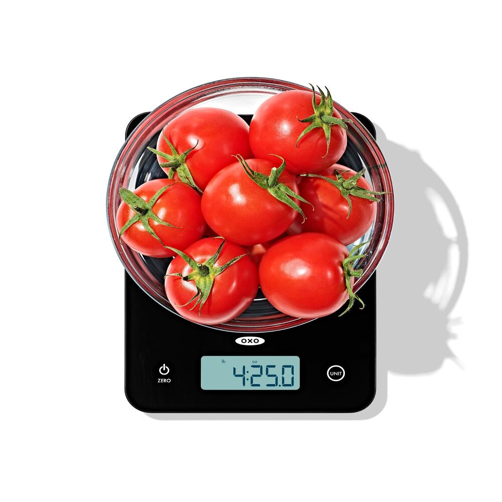 OXO Good Grips 22 lb Everyday Glass Food Scale K8
