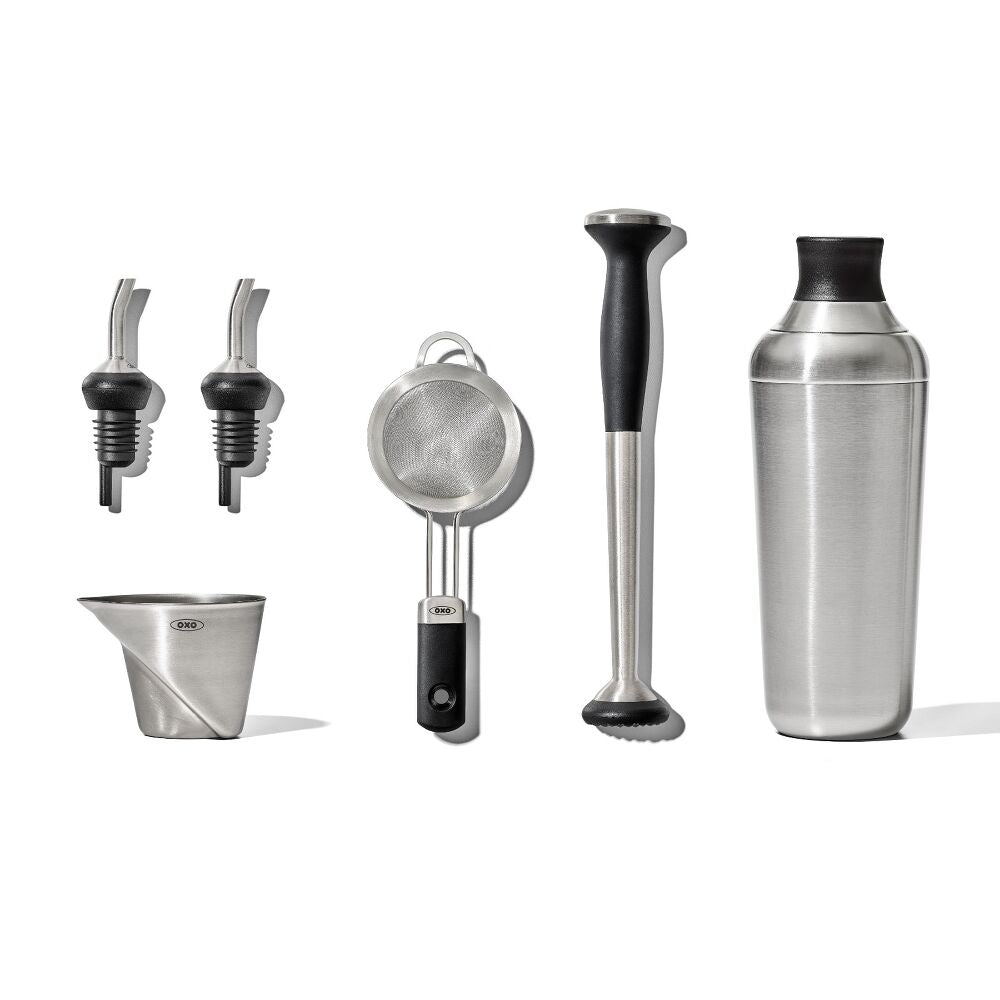 Steel 6-Piece Barware Set N4