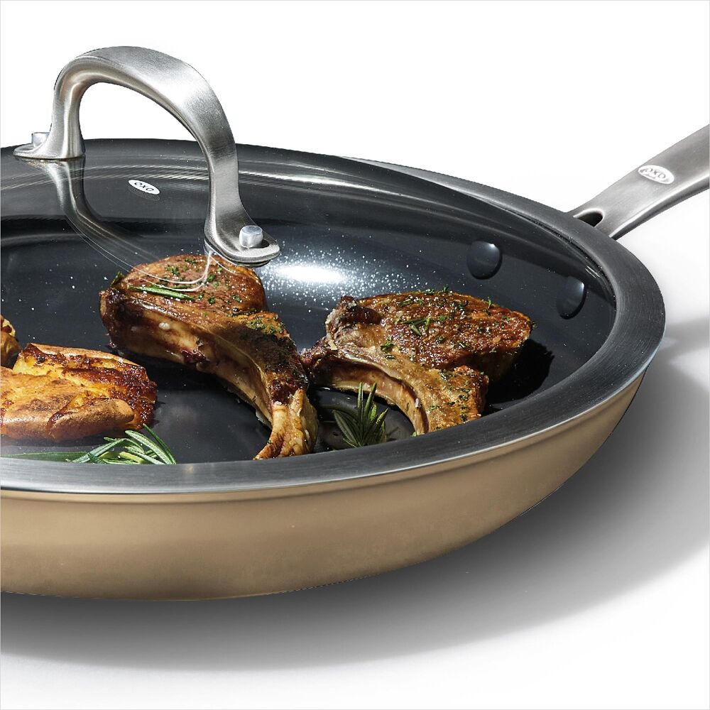 OXO Enhanced Non-Stick 12-Inch Frypan with Lid J6