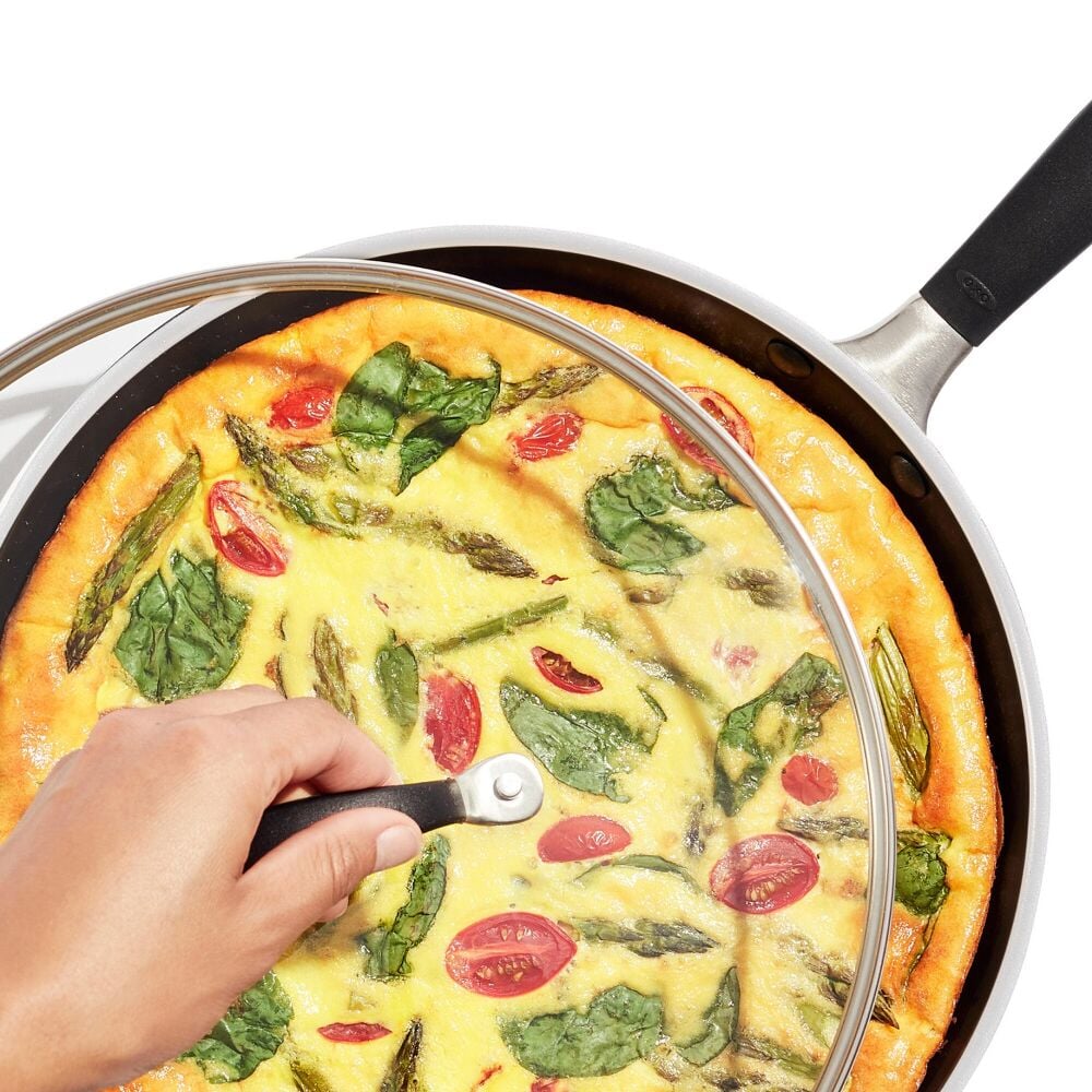 Non-Stick Pro Every Day 12 Inch Frypan with Lid M0