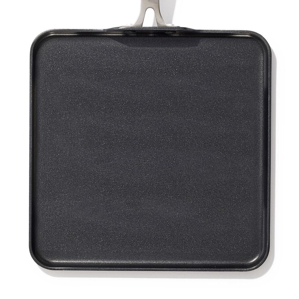 OXO Stainless Steel Everyday 11 in Square Griddle D6