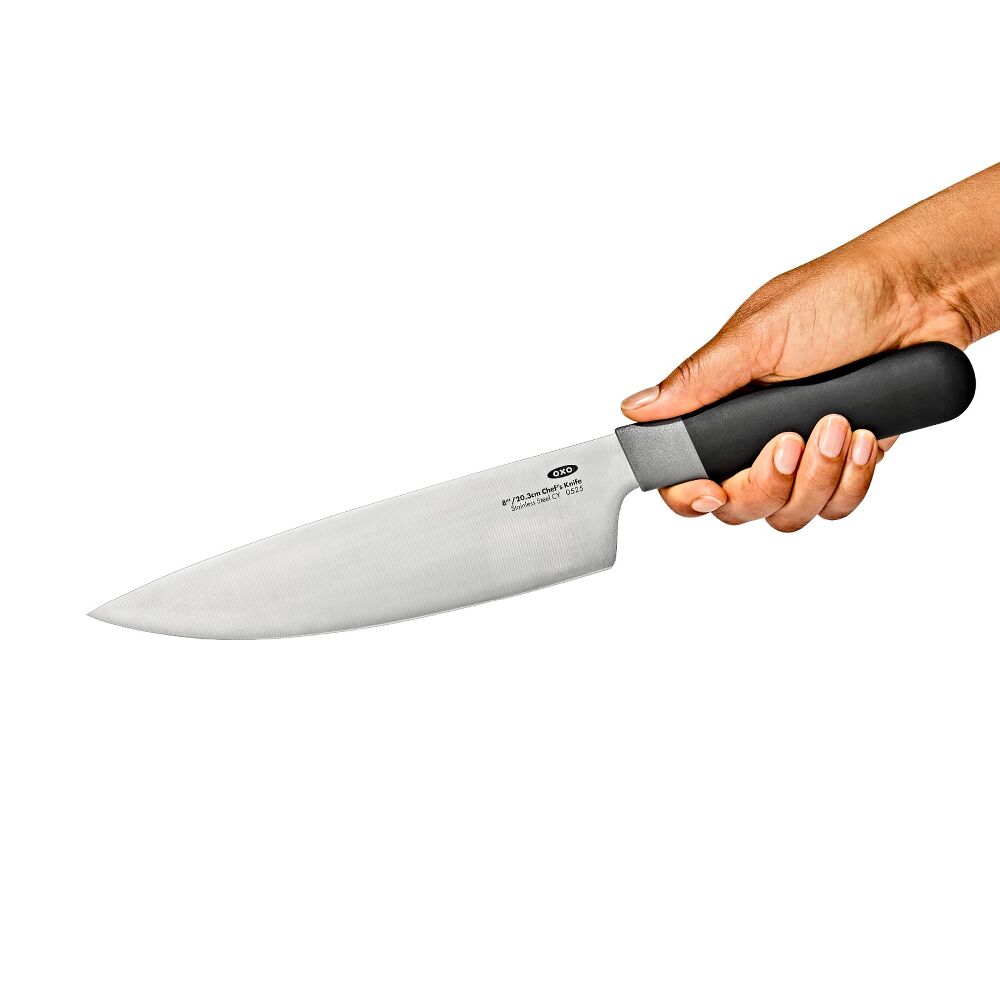 8 in Chefs Knife with Locking Sheath Y4