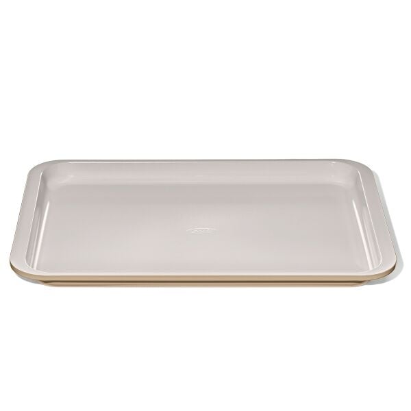Non-Stick Pro Ceramic Coated Metal Bakeware Half Sheet Pan L0