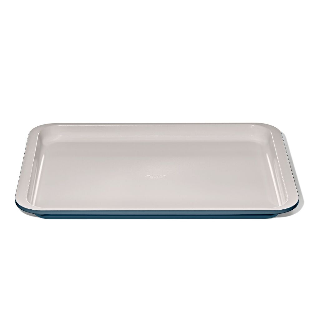 Non-Stick Pro Ceramic Coated Metal Bakeware Half Sheet Pan L0