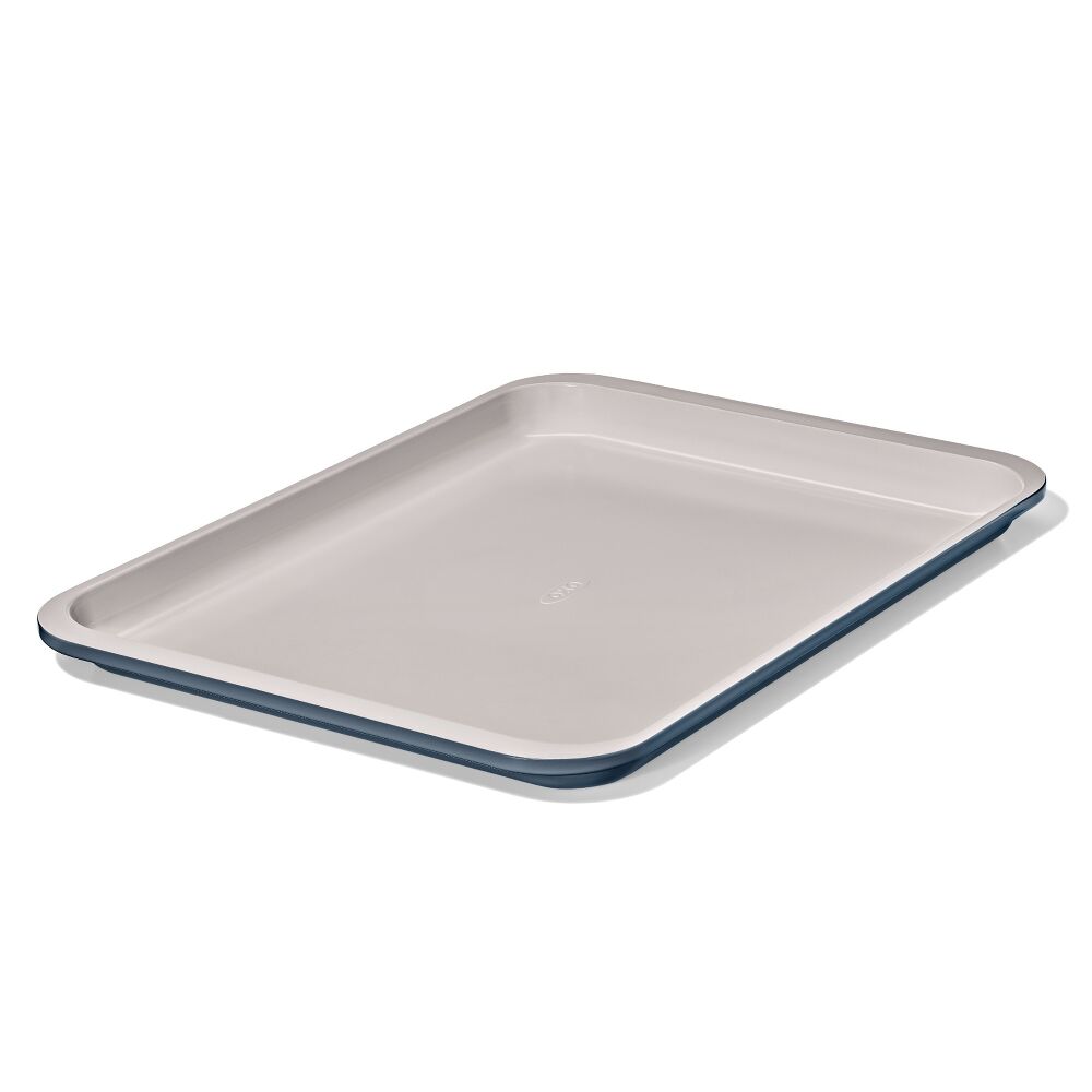 Non-Stick Pro Ceramic Coated Metal Bakeware Half Sheet Pan L0