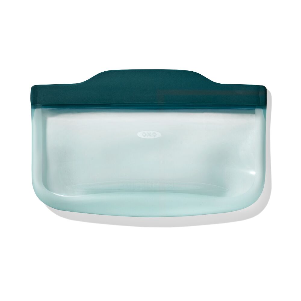 Silicone Reusable Bag - Snack Bag (12 oz) - Lagoon N6