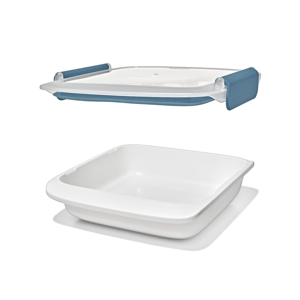 Prep & Go Slim Container with Removable Divider - 1.8 Cups/0.4 L E5
