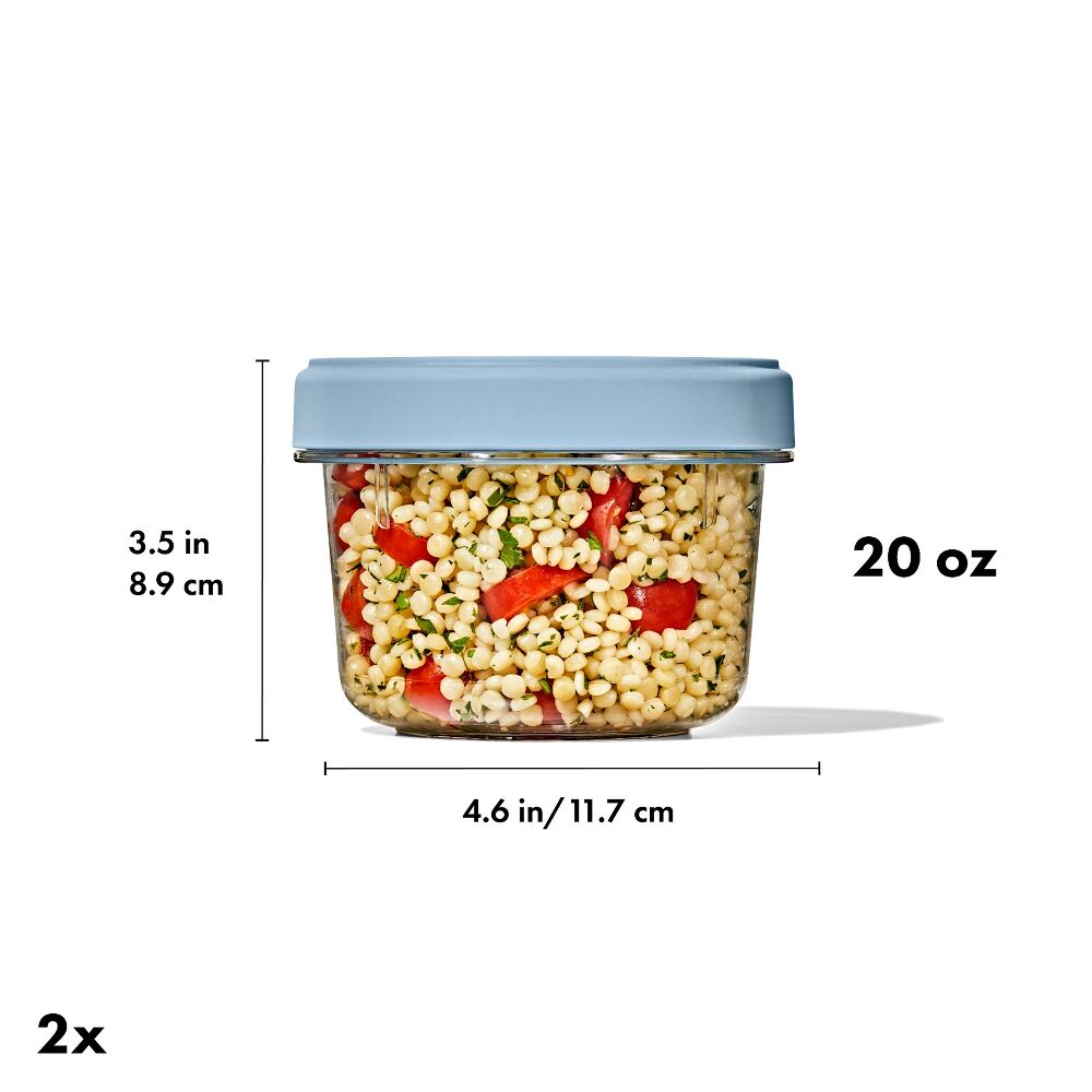 Twist & Stack Container (20 oz) – 2-Pack I2
