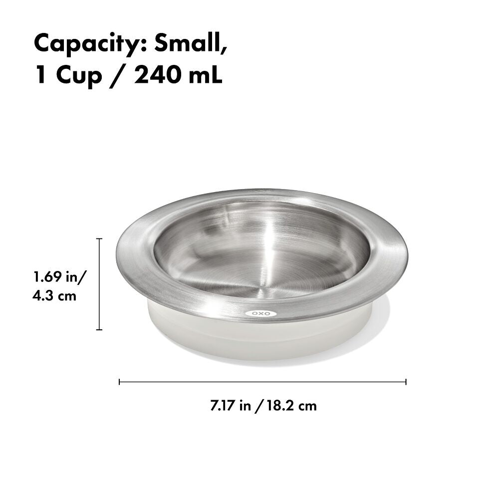 OXO Pet Nonslip Bowl - Small, 1 Cup / 240 mL O8