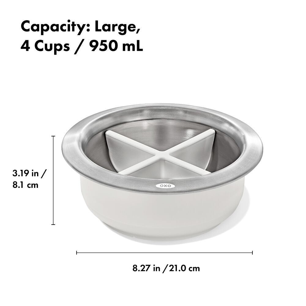 OXO Pet Easy-Clean Slow Feeder - Large, 4 Cups/950 ml X8