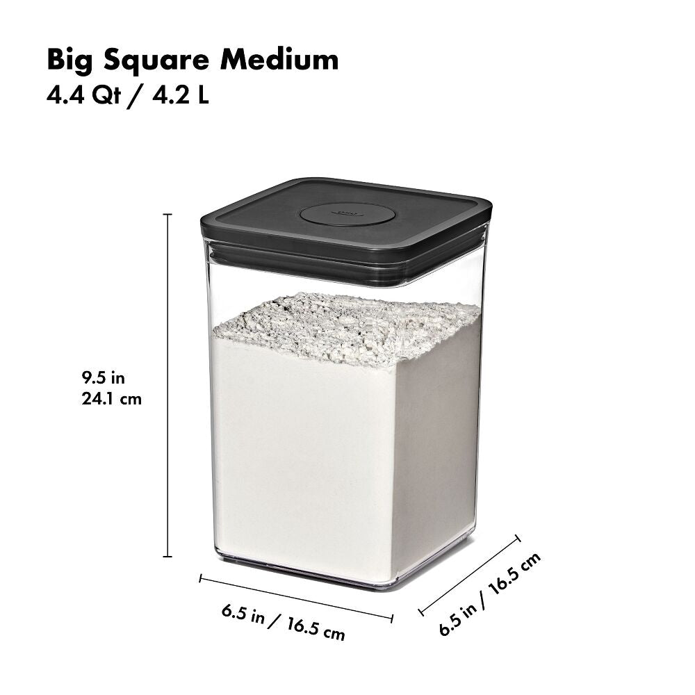 POP Container - Big Square Medium (4.4 Qt/4.2 L) Z6
