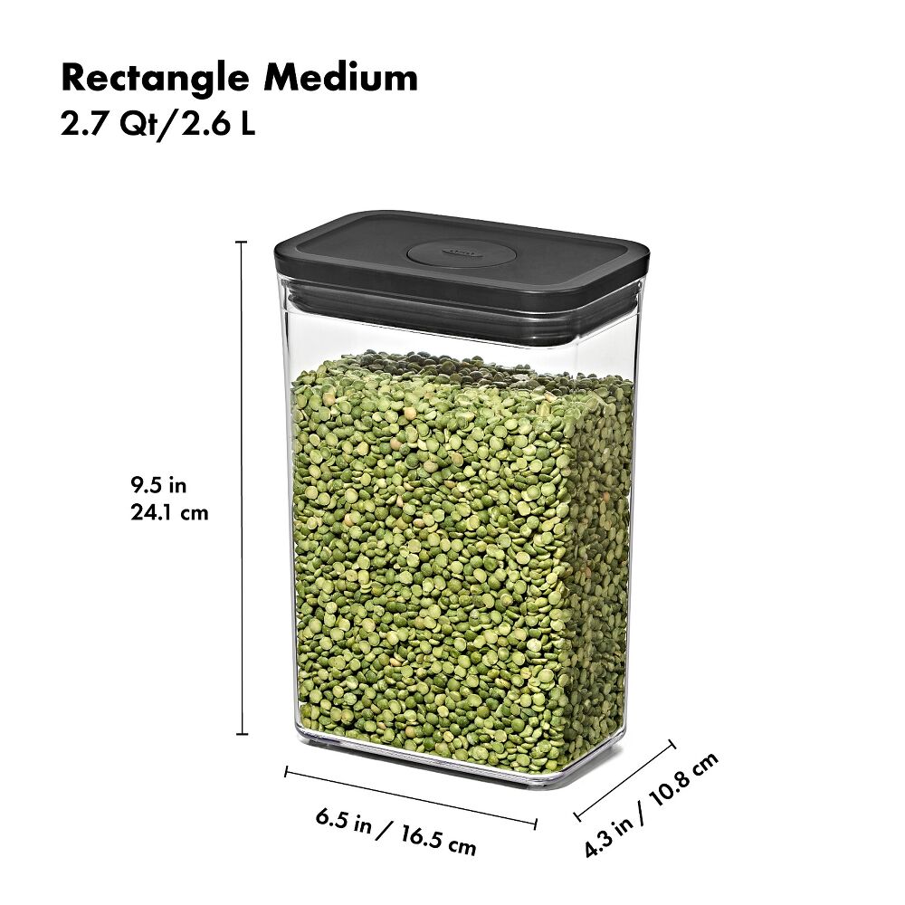 POP Container - Rectangle Medium (2.7 Qt/2.6 L) C7