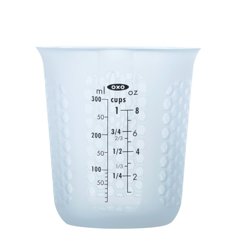 1 Cup Squeeze & Pour Silicone Measuring Cup H8