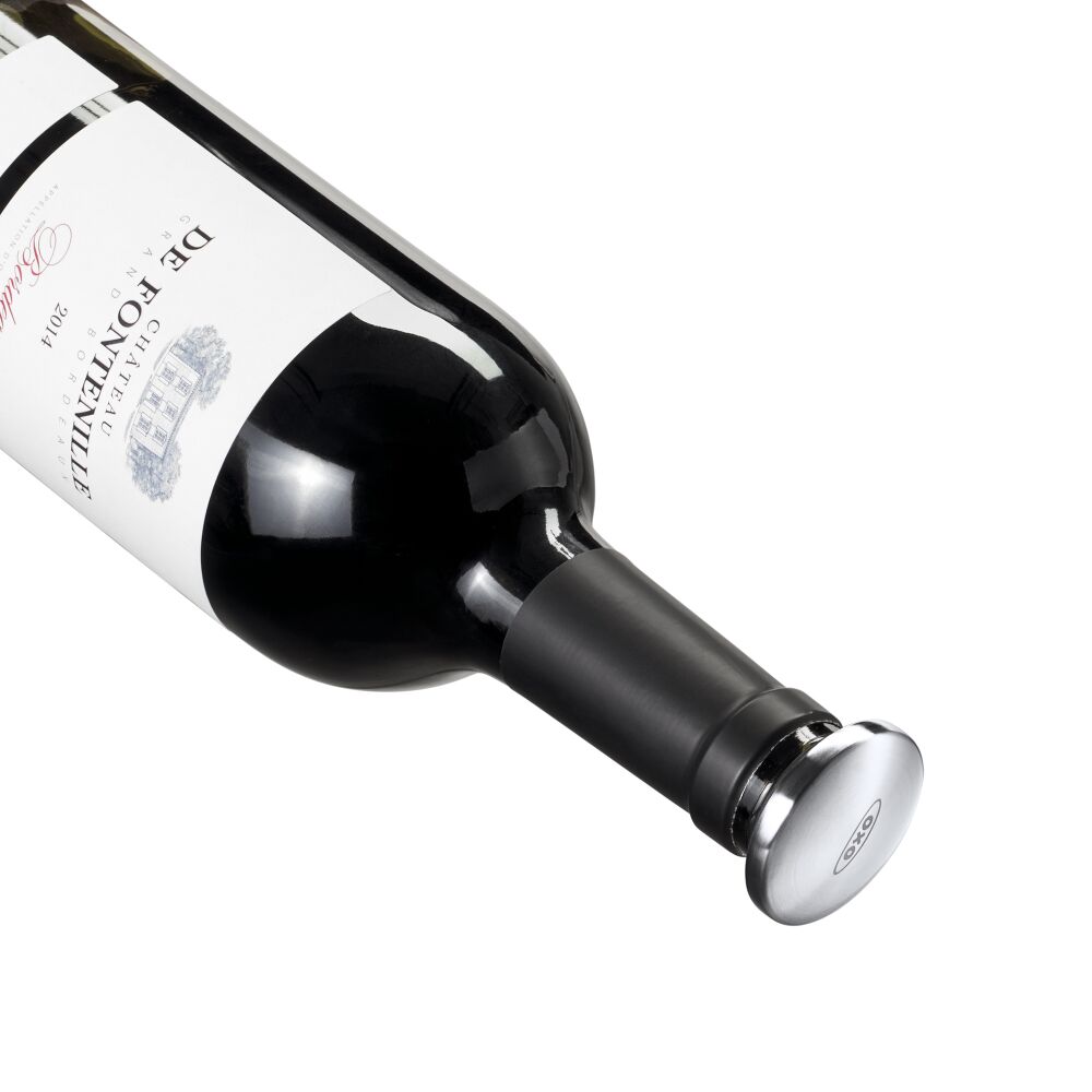 2-Piece Spillproof Wine Stopper I0