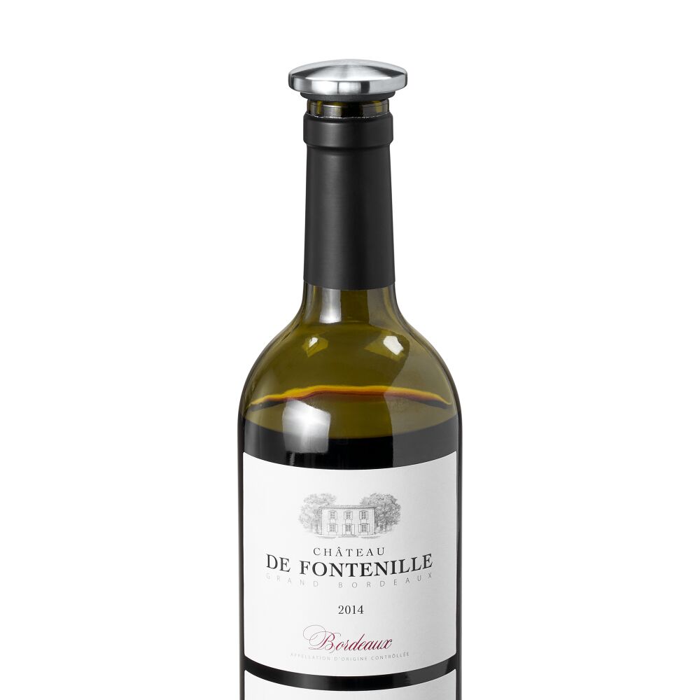 2-Piece Spillproof Wine Stopper I0