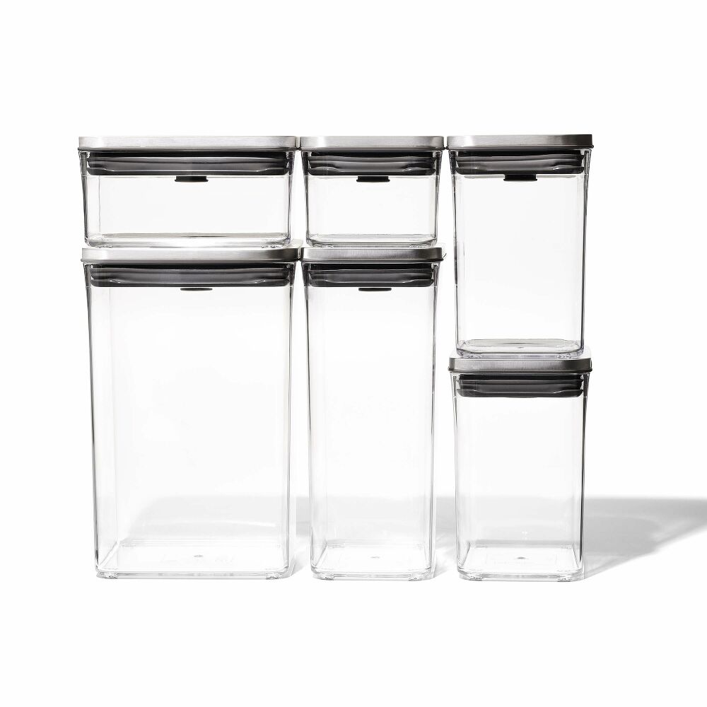 Steel 6-Piece POP Container Set S9