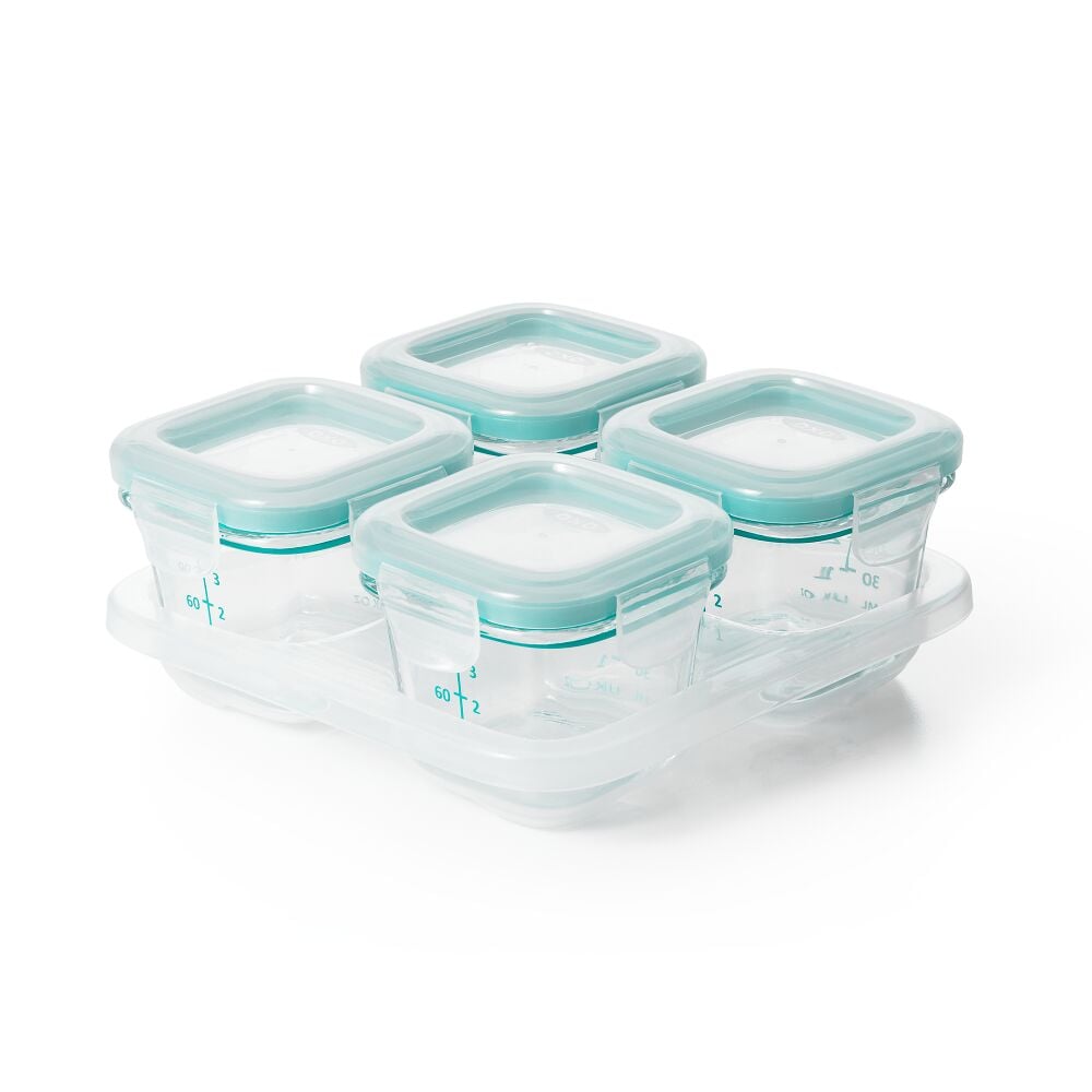 4 oz Glass Baby Blocks™ Freezer Storage Containers Z4