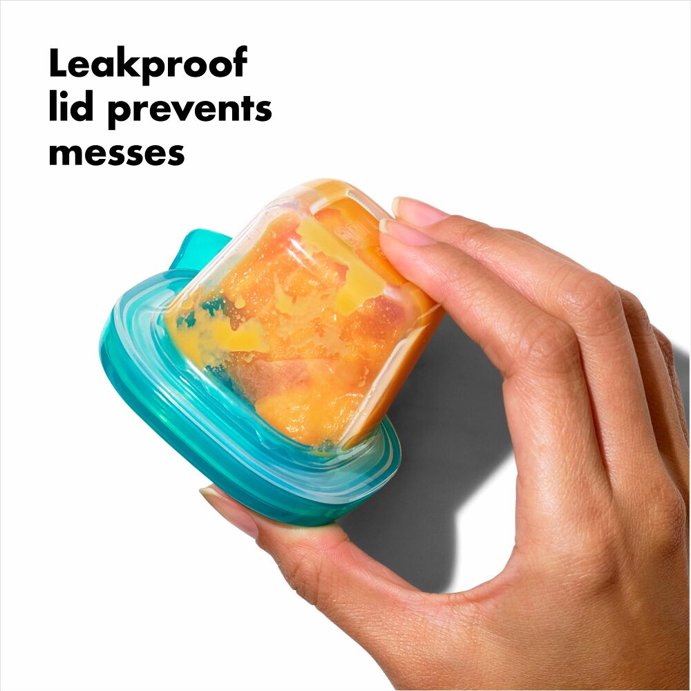 2 oz Baby Blocks™ Silicone Freezer Storage Containers F1