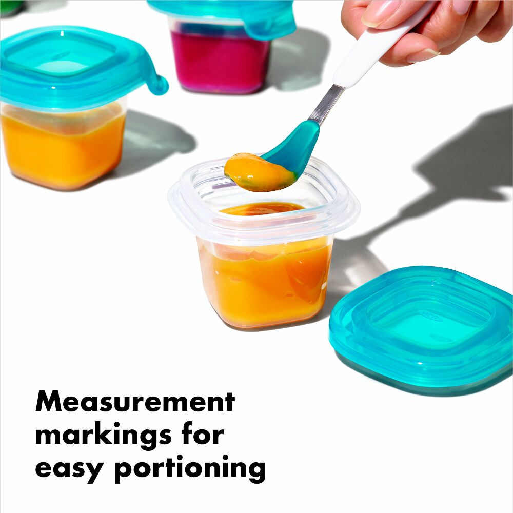 2 oz Baby Blocks™ Silicone Freezer Storage Containers F1