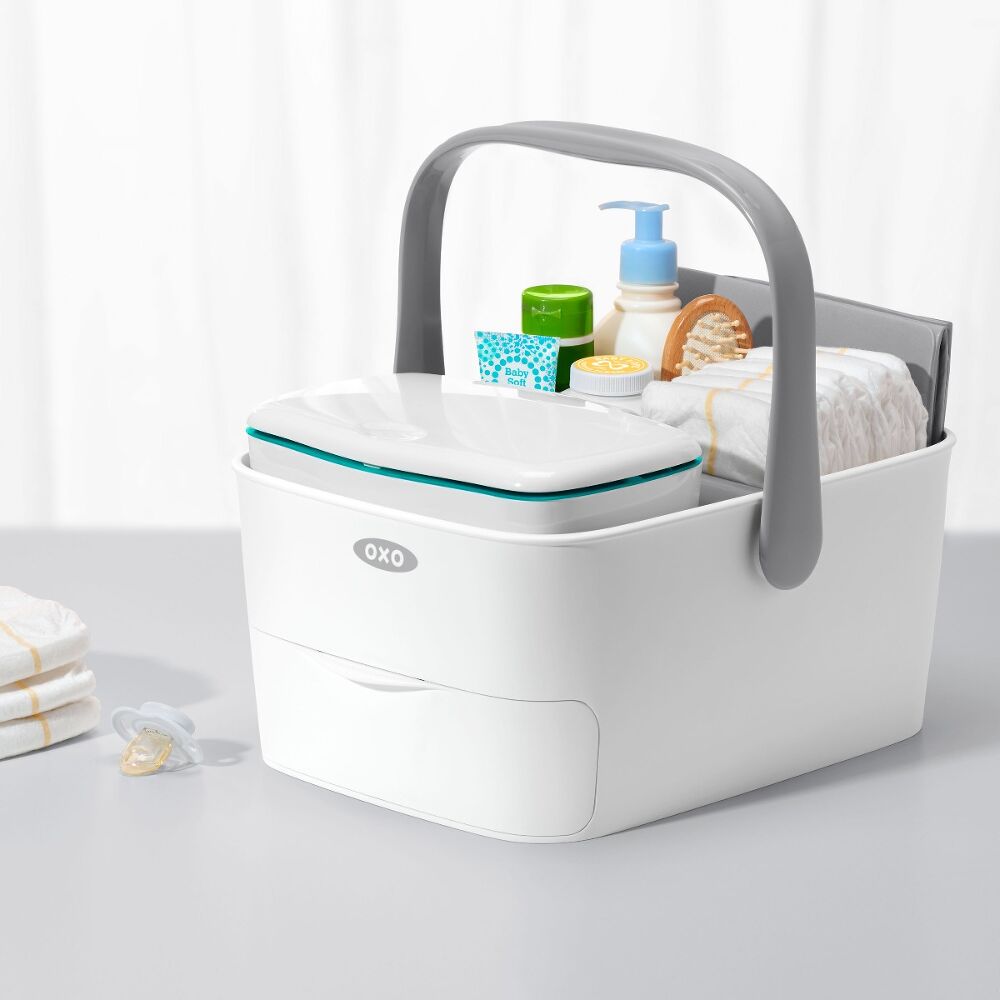 Diaper Caddy with Changing Mat H7