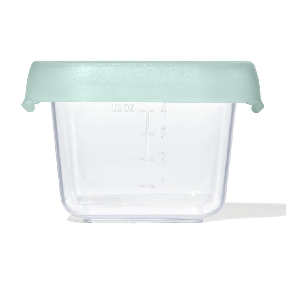 Baby Blocks Food Storage Containers (4 oz) - Opal X4