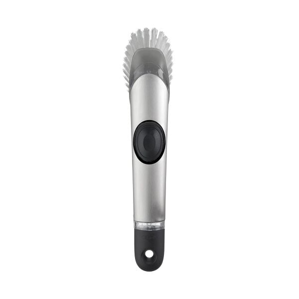 Steel Soap Dispensing Dish Brush T8