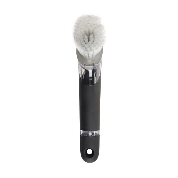 Steel Soap Dispensing Dish Brush T8