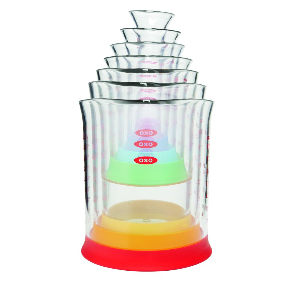 7 Piece Liquid Measuring Beaker Set A3