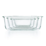 Smart Seal 3.5 Cup Glass Rectangle Container - Teal U6