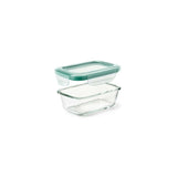 OXO Good Grips 1.6 Cup Smart Seal Glass Rectangle Container P0