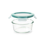 OXO Good Grips 4 Cup Smart Seal Glass Round Container X2
