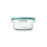 OXO Good Grips 4 Cup Smart Seal Glass Round Container X2