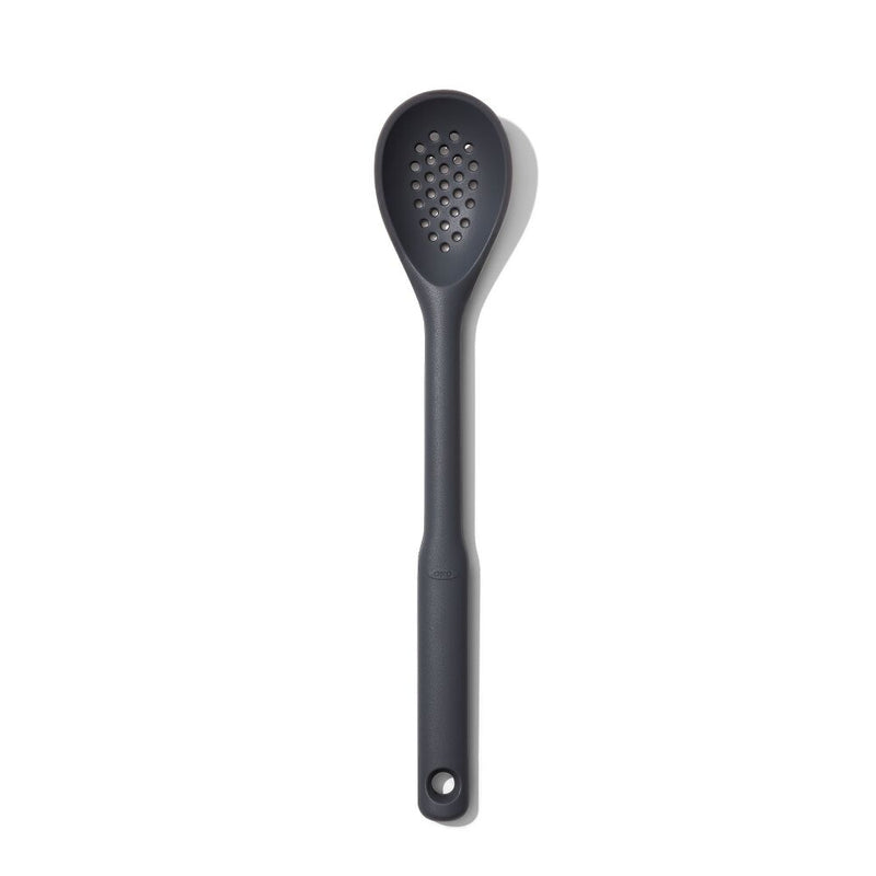 OXO Good Grips Silicone Slotted Spoon - Peppercorn M9