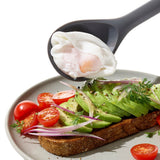 OXO Good Grips Silicone Slotted Spoon - Peppercorn M9