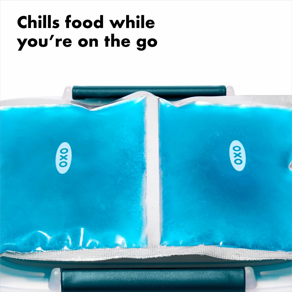Prep & Go Reusable Ice Pack Set A4
