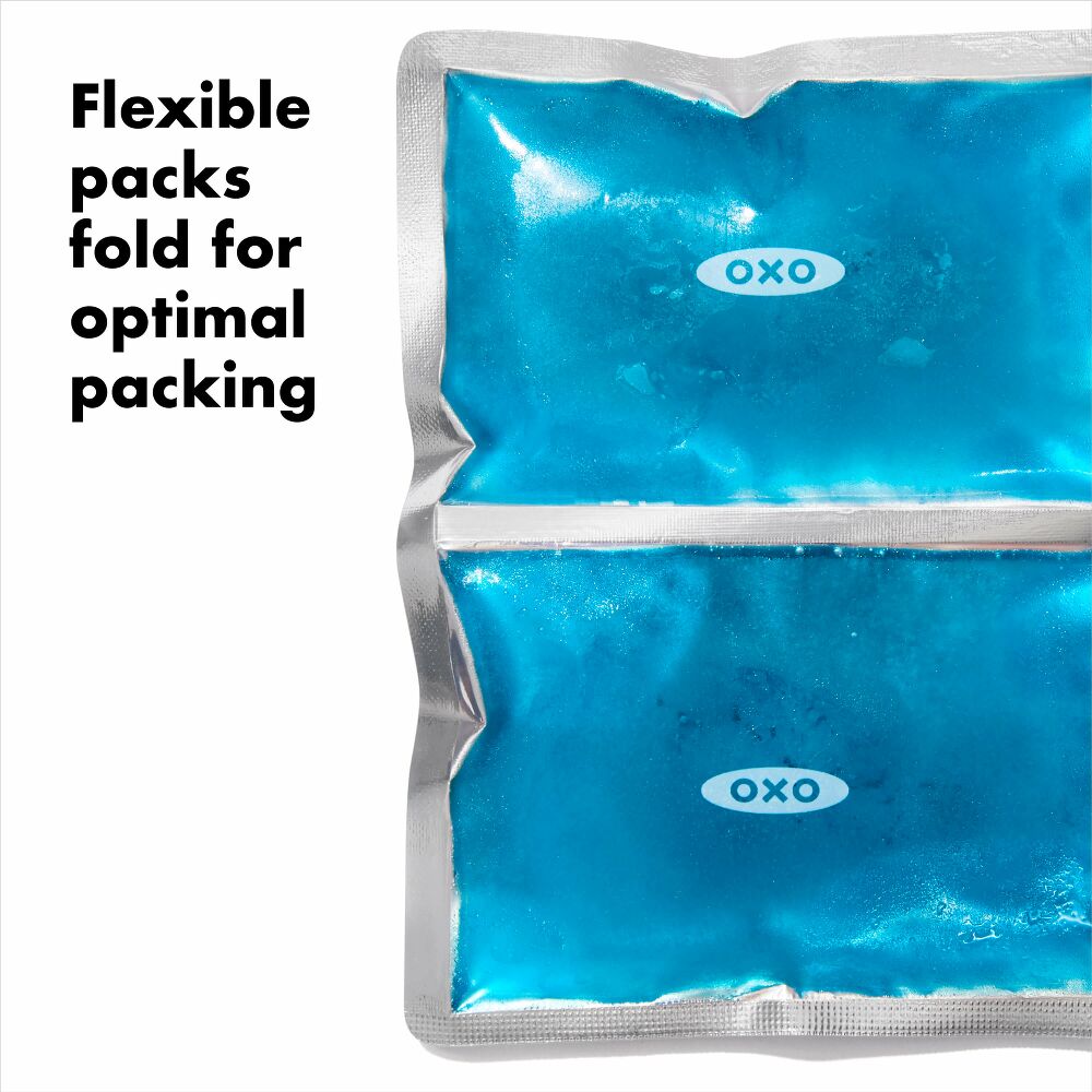 Prep & Go Reusable Ice Pack Set A4
