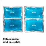 Prep & Go Reusable Ice Pack Set A4
