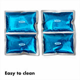 Prep & Go Reusable Ice Pack Set A4