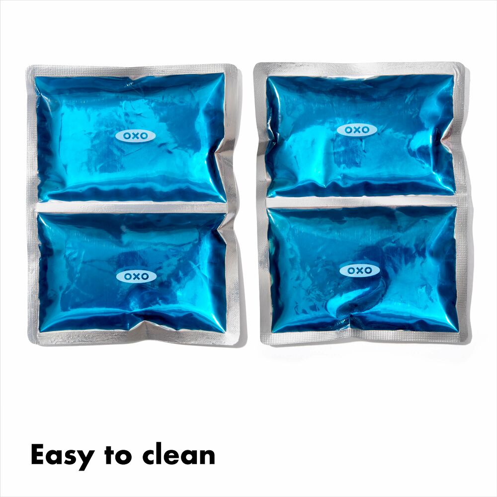 Prep & Go Reusable Ice Pack Set A4