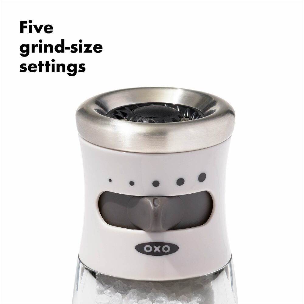 Contoured Mess-Free Salt Grinder P7