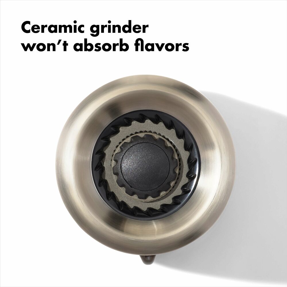Contoured Mess-Free Salt Grinder P7
