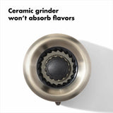 Contoured Mess-Free Pepper Grinder N5