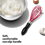 2 Pc Silicone Whisk Set D6