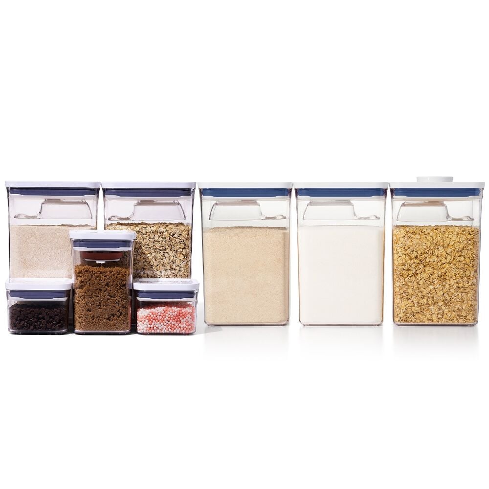 6-Piece POP Container Set & 8-Piece POP Container Baking Set Bundle D9